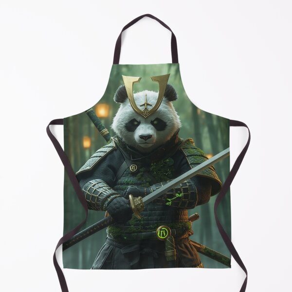 Item preview, 3D anime style samurai panda design designed and sold by geekmania48.
