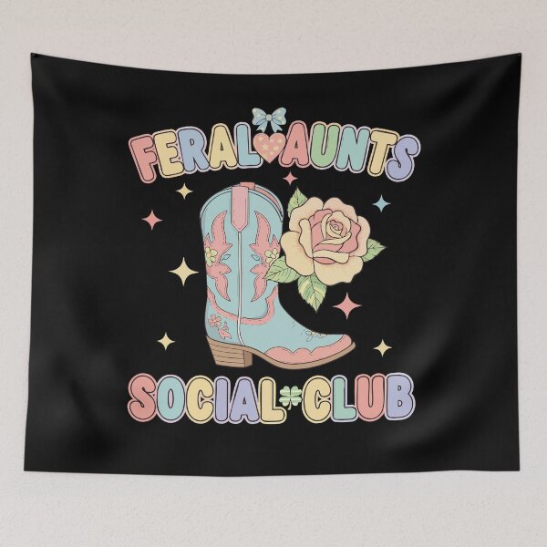 Item preview, Gender reveal Feral Aunts Social Club Mom Dad designed and sold by LuminOrb.