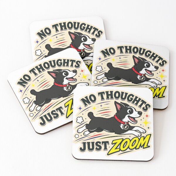 Item preview, Rocket Zoomies “No Thoughts Just Zoom” designed and sold by RocketDogArtStudio.