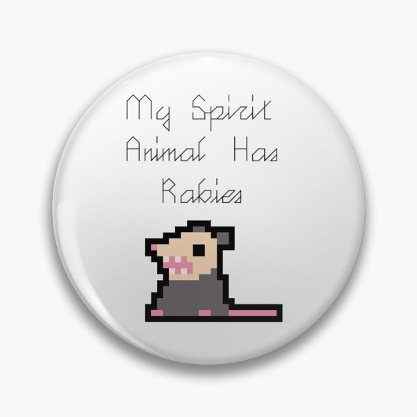 Item preview, My Spirit Animal Has Rabies  designed and sold by Holly’s Hobby Haven.