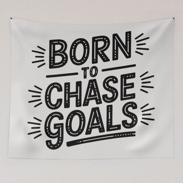 Item preview, Born to chase goals designed and sold by 123ks.
