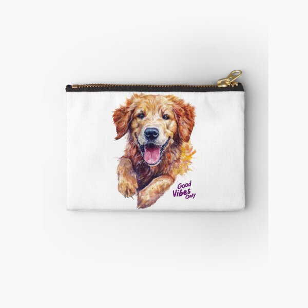 Item preview, Golden Retriever Smile Good Vibes Cute Dog Sticker Shirt Gift Idea designed and sold by olenapetol.