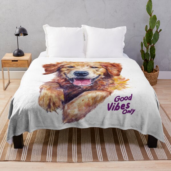 Item preview, Golden Retriever Smile Good Vibes Cute Dog Sticker Shirt Gift Idea designed and sold by olenapetol.
