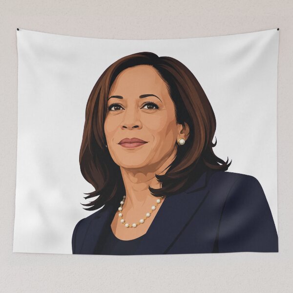 Item preview, Kamala Harris Portrait designed and sold by Owcomm.