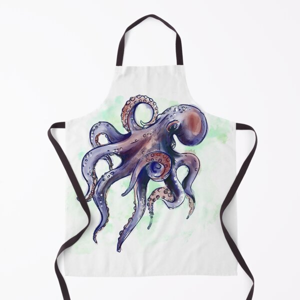 Item preview, Octopus painting designed and sold by Scattered Mind Designs: Consistency is hell. .