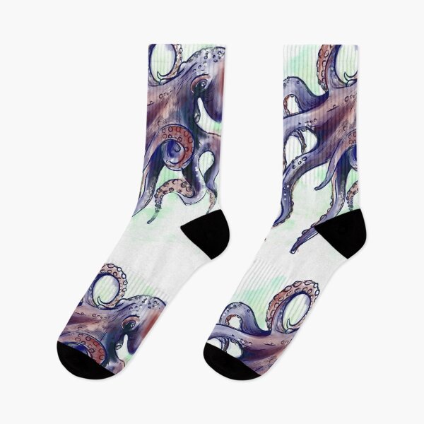 Item preview, Octopus painting designed and sold by Scattered Mind Designs: Consistency is hell. .