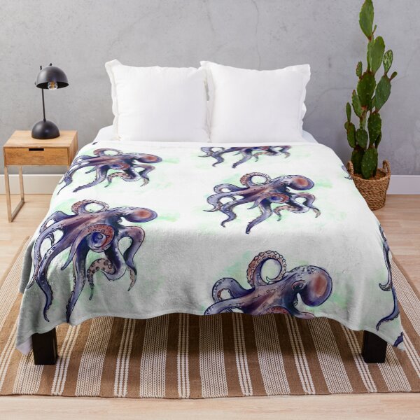 Item preview, Octopus painting designed and sold by Scattered Mind Designs: Consistency is hell. .