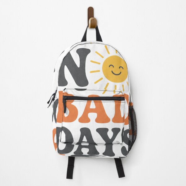 Item preview, No Bad Days Happy Sunshine Typography designed and sold by FusiTink.