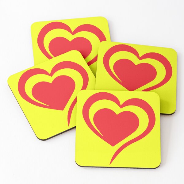 Item preview, Double Heart Swirl Art Red Love Design designed and sold by SolutionsArt.