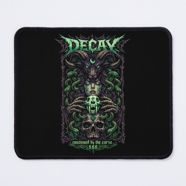Item preview, Decay - medusa consumed by the curse 666 designed and sold by SidTastic .