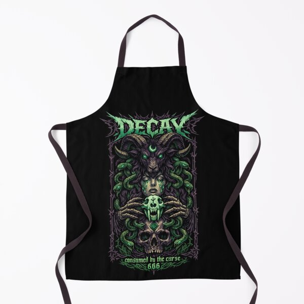 Item preview, Decay - medusa consumed by the curse 666 designed and sold by SidTastic .