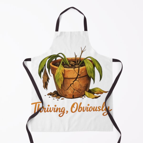 Item preview, hriving Obviously Wilted Plant Humor designed and sold by jgvisualarts.