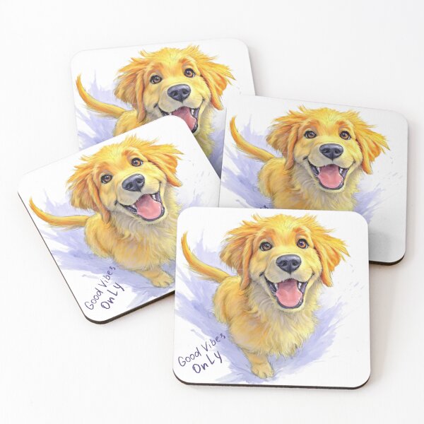 Item preview, Happy Golden Retriever Meme Cute Dog Aesthetic Sticker Shirt Gift designed and sold by olenapetol.