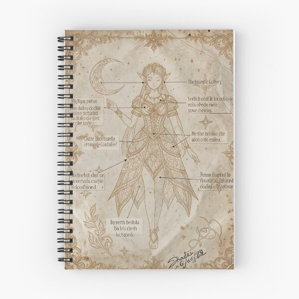 Item preview, Mystical Elf Quest – Vintage Fantasy Illustration designed and sold by ShaDeS-AI-Art.