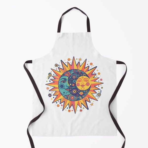 Item preview, Sun and Moon Colorful Art designed and sold by GymTanLaundry.