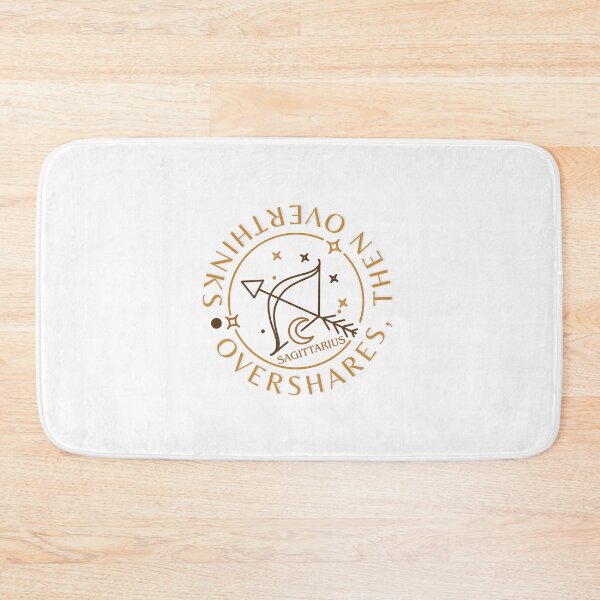 Item preview, Sagittarius - overshares, then overthinks designed and sold by Moonela.