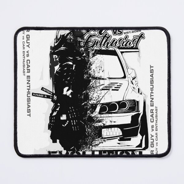 Item preview, Car Guy vs Car Enthusiast - Silhouette EVO Black designed and sold by Car Guy "vs" Car Enthusiast Fashion est.2026.