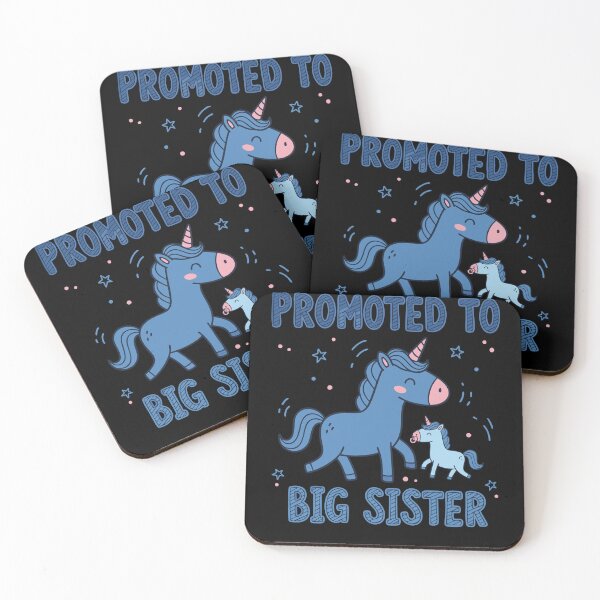 Item preview, Gender Reveal Promoted To Big Sister Baby Shower designed and sold by LuminOrb.