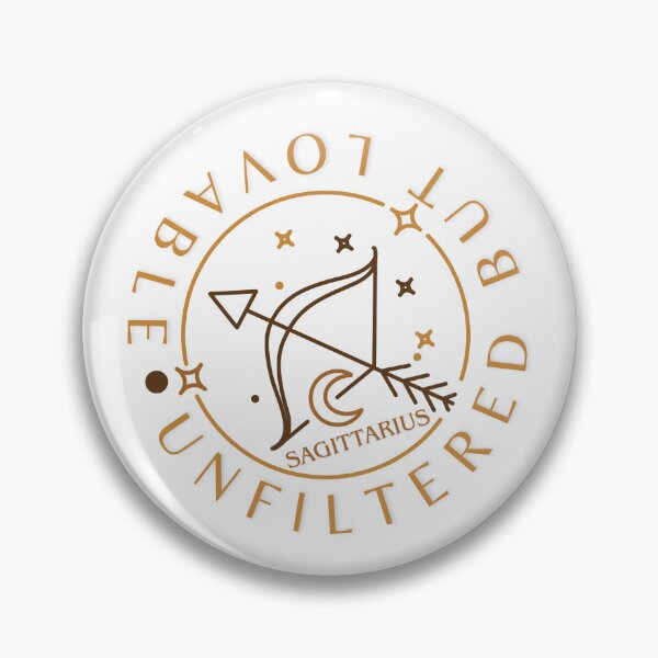 Item preview, Sagittarius - unfiltered but loveable designed and sold by Moonela.