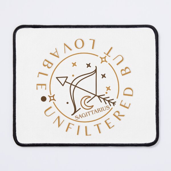 Item preview, Sagittarius - unfiltered but loveable designed and sold by Moonela.