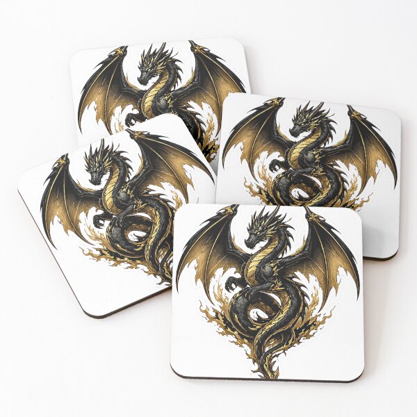 Item preview, Golden Abyss Dragon  designed and sold by Jaideep Walia.