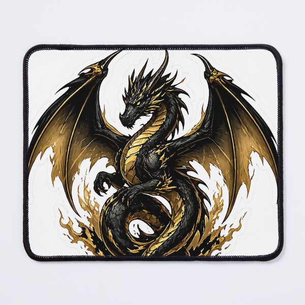 Item preview, Golden Abyss Dragon designed and sold by Jaideep Walia.