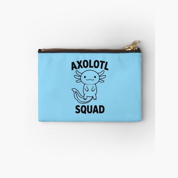 Item preview, Happy Axolotl Squad Minimalist Tadpole cute mexican salamander black and blue - HD ONLINE STORE designed and sold by bard-art.
