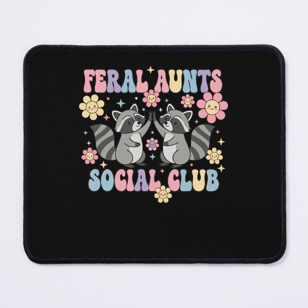 Item preview, Gender reveal Feral Aunts Social Club baby shower designed and sold by LuminOrb.