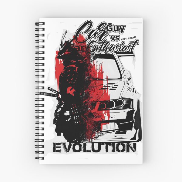 Item preview, Car Guy vs Car Enthusiast - Silhouette EVO Colored designed and sold by Car Guy "vs" Car Enthusiast Fashion est.2026.