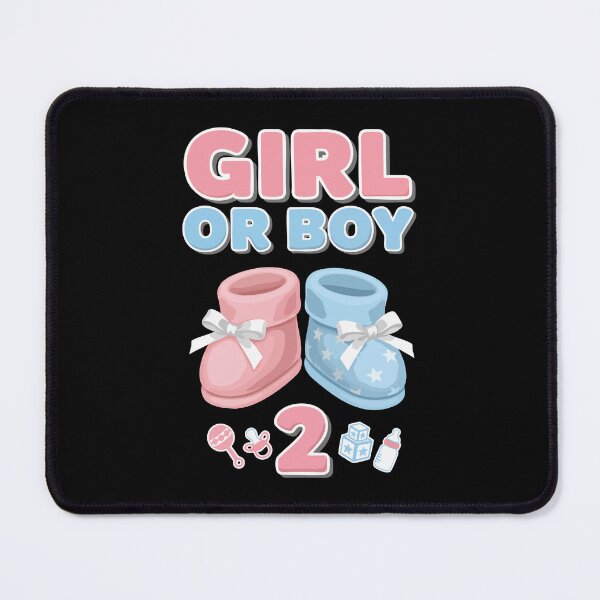 Artikelvorschau, Gender Reveal Mädchen oder Junge 2 Babyparty Baby entworfen und verkauft von LuminOrb.