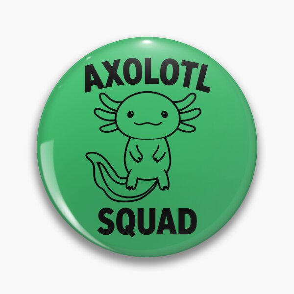 Item preview, Happy Axolotl Squad Minimalist Tadpole cute mexican salamander black and green - HD ONLINE STORE designed and sold by bard-art.