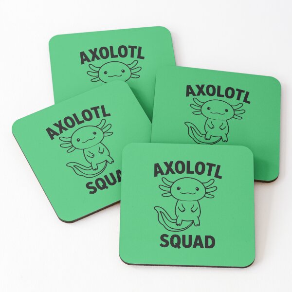 Item preview, Happy Axolotl Squad Minimalist Tadpole cute mexican salamander black and green - HD ONLINE STORE designed and sold by bard-art.
