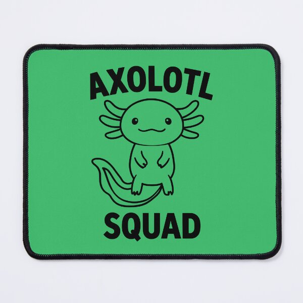 Item preview, Happy Axolotl Squad Minimalist Tadpole cute mexican salamander black and green - HD ONLINE STORE designed and sold by bard-art.
