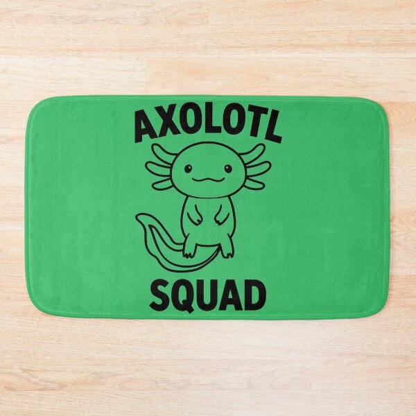 Item preview, Happy Axolotl Squad Minimalist Tadpole cute mexican salamander black and green - HD ONLINE STORE designed and sold by bard-art.