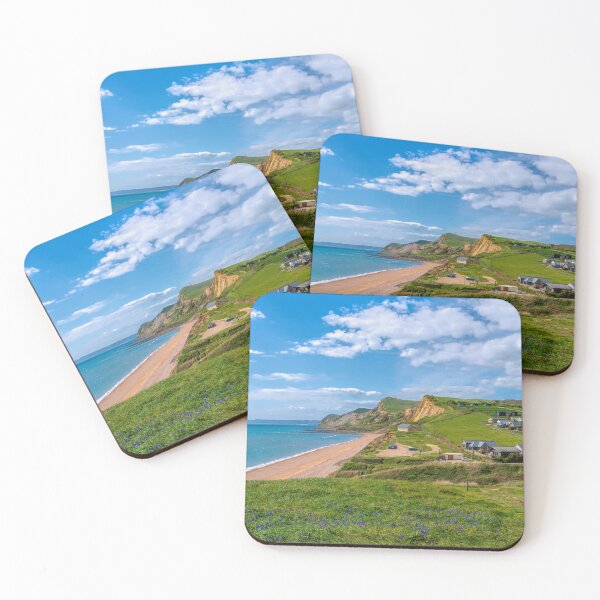 Item preview, Eype Dorset Spring Wildflowers Overlooking the Jurassic Coast England UK designed and sold by acceleratorhams.