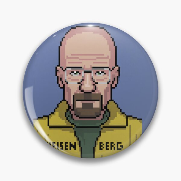 Item preview, Pixel Art Heisenberg Portrait designed and sold by Enea Kelo.