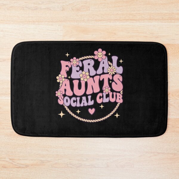 Item preview, Gender Reveal Feral Aunts Social Club Team Pink designed and sold by LuminOrb.