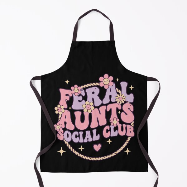 Item preview, Gender Reveal Feral Aunts Social Club Team Pink designed and sold by LuminOrb.