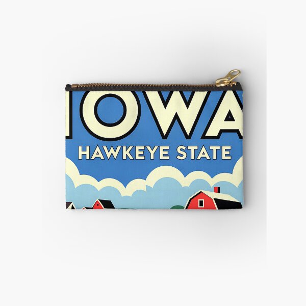 Item preview, Iowa - Vintage travel poster in the style of Fernand Léger designed and sold by PrintableTravel.