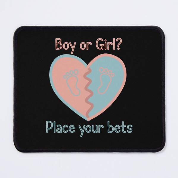 Item preview, Gender Reveal Boy Or Girl Place Your Bets Baby designed and sold by LuminOrb.