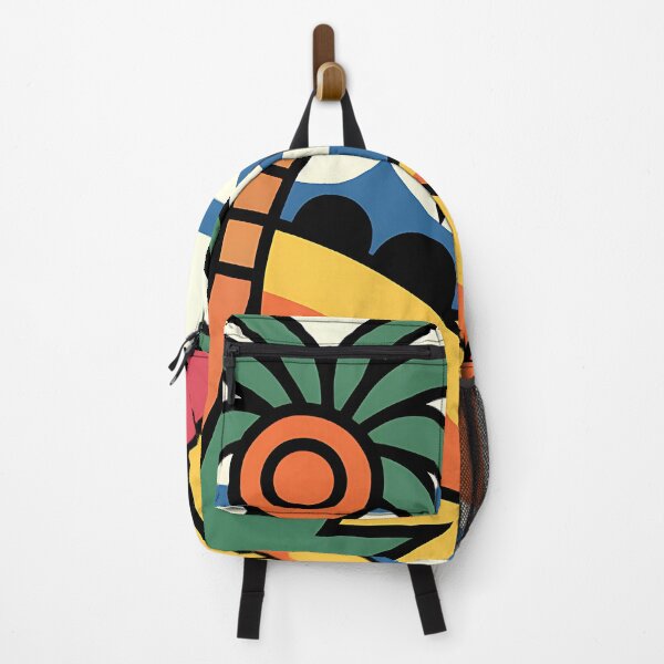 Item preview, California - Vintage travel poster in the style of Fernand Léger designed and sold by PrintableTravel.
