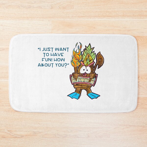 Item preview, Fun the Tiki Funster – "I Just Want to Have Fun! How About You?" | Tropic of Funsters designed and sold by NeatlineFX.