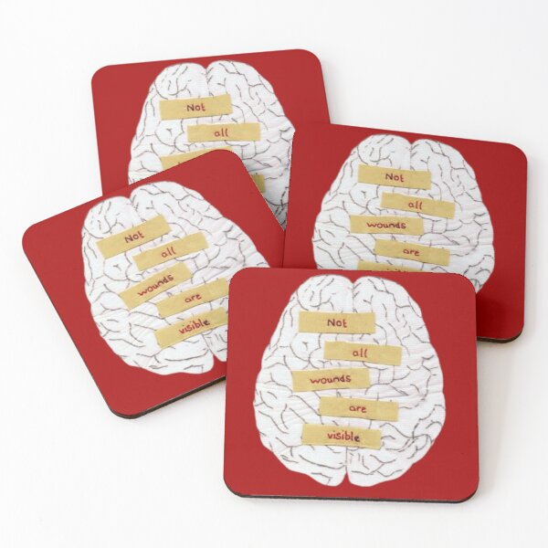 Item preview, not all wounds are visible brain designed and sold by indie cottage.