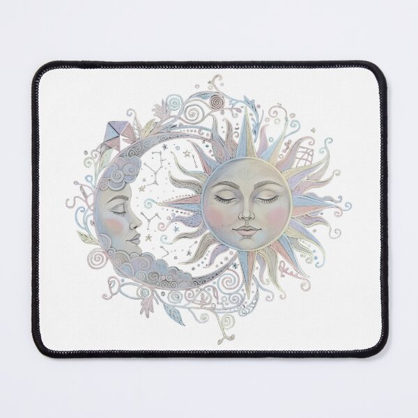 Item preview, Sun and Moon Colorful Art designed and sold by GymTanLaundry.