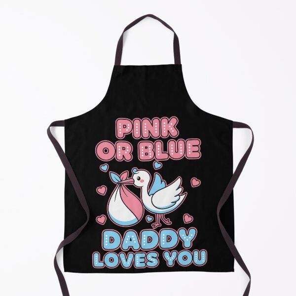 Item preview, Gender Reveal Pink Or Blue Daddy Loves You Baby designed and sold by LuminOrb.
