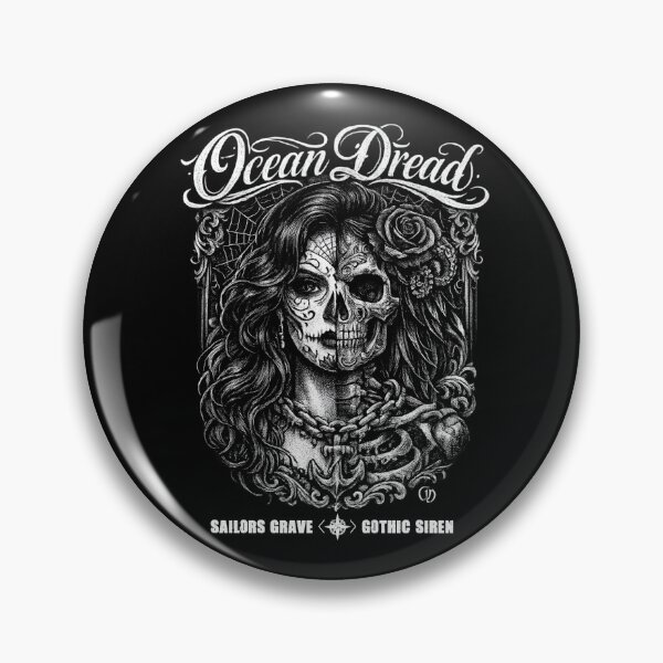 Item preview, Gothic Siren – Ocean Dread Dark Mermaid designed and sold by SidTastic .