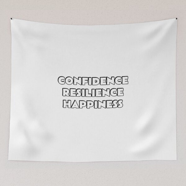 Item preview,  Confidence resilience happiness designed and sold by Inspirationmotivation.