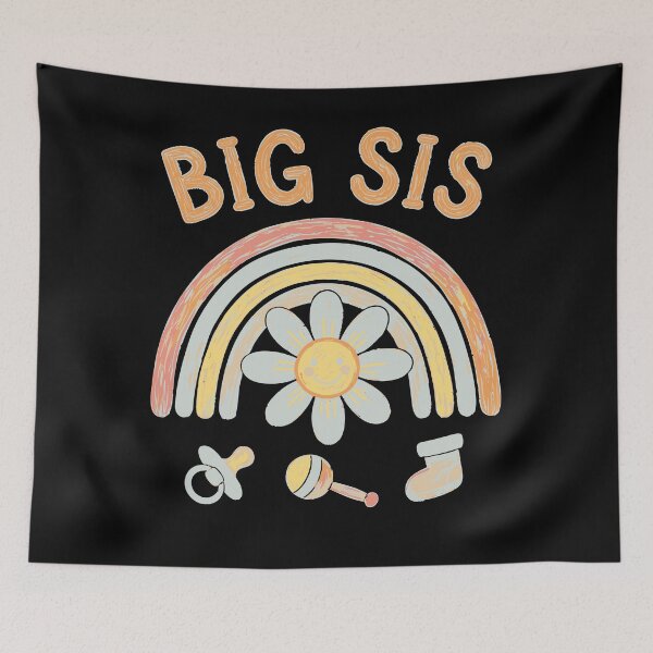 Item preview, Gender Reveal Big Sis Baby Shower Big Sister Team designed and sold by LuminOrb.