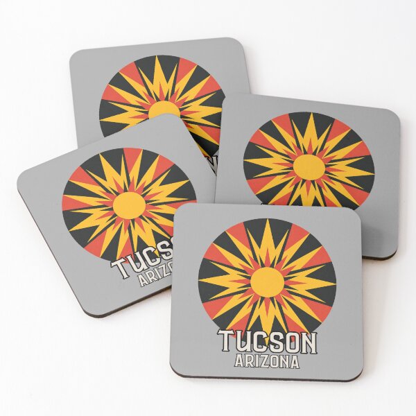 Artikelvorschau, Tucson Arizona Sonnenstrahlen-Design | Kräftige Retro-Grafik im Stil der Südwest-Wüste entworfen und verkauft von SimplyJasper.