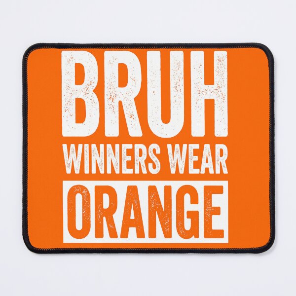 Item preview, Bruh Winners Wear Orange Funny Meme Shirt designed and sold by ArcaneArtistry.